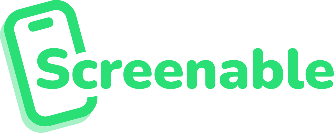 Screenable logo