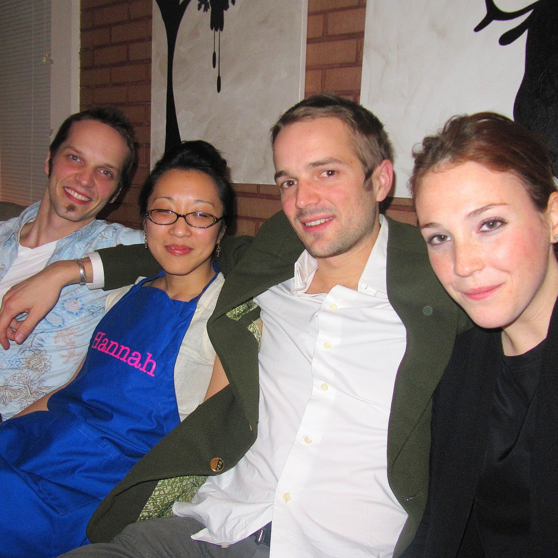 Photo of Stevie, Hannah, Tom, and Scarlet
