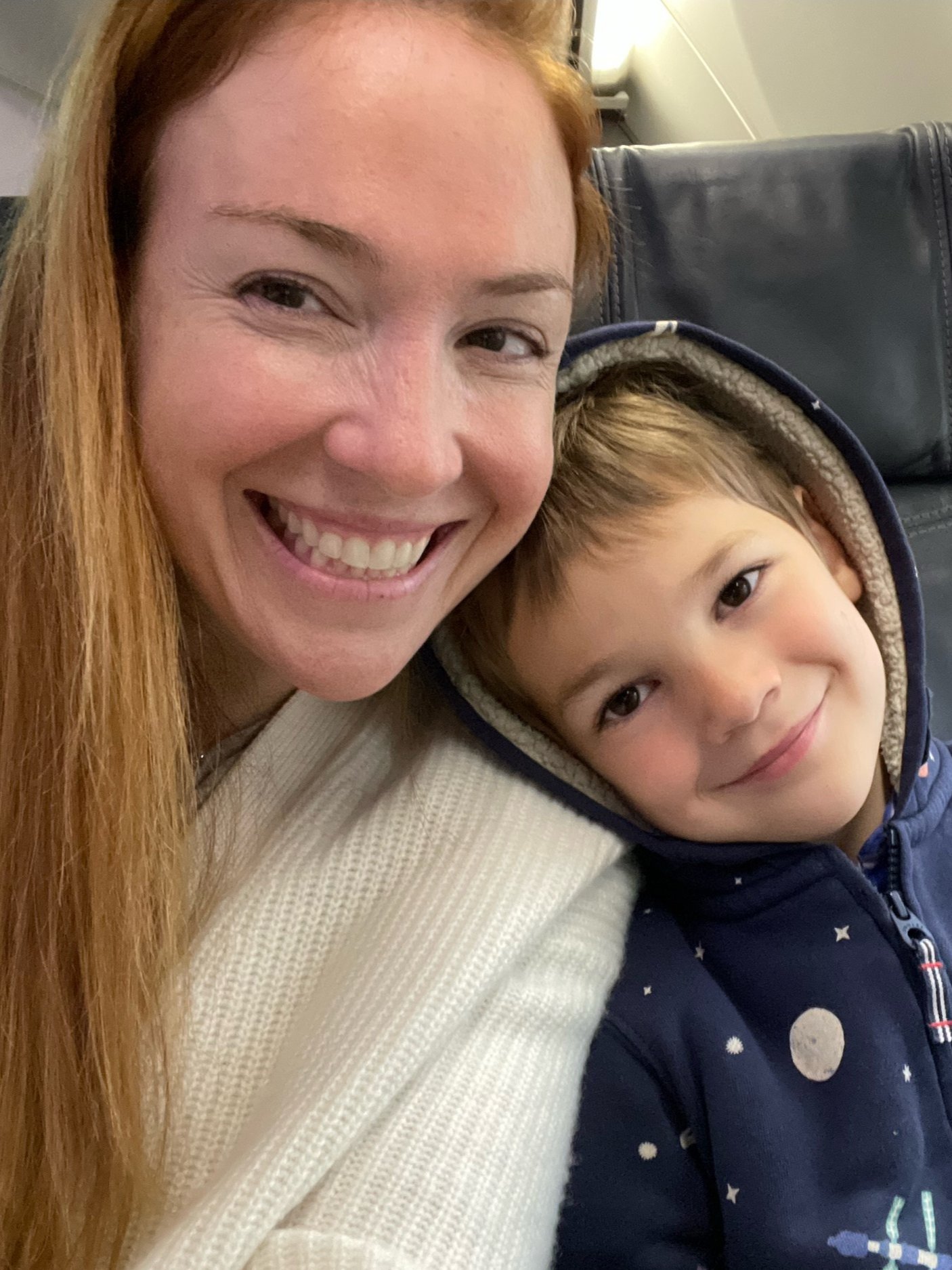 Photo of Scarlet with her son